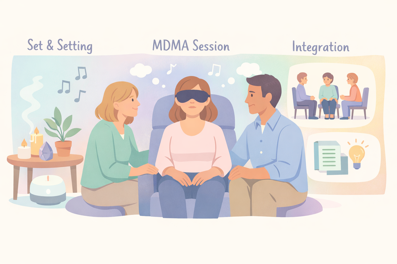 A flat vector style professional illustration in a soft pastel palette soft blues mint greens peaches pale yellows lavenders If there are people they-Feb-24-2026-04-01-49-0200-AM