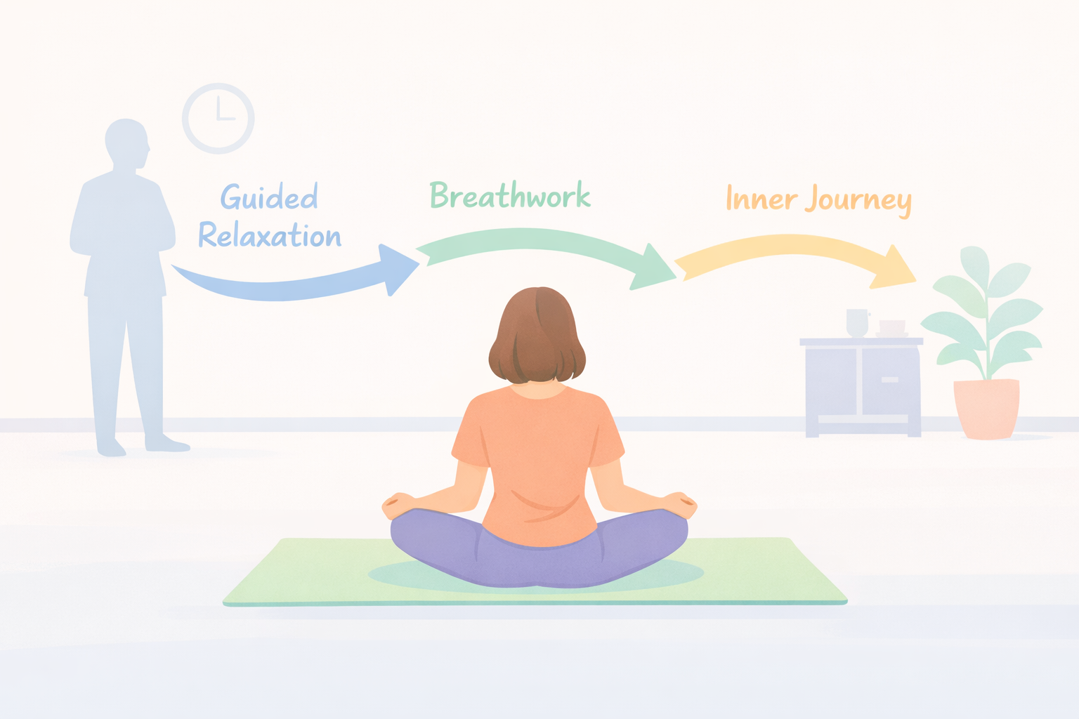 A flat vector style professional illustration in a soft pastel palette soft blues mint greens peaches pale yellows lavenders If there are people they-Mar-18-2026-02-25-40-3659-PM