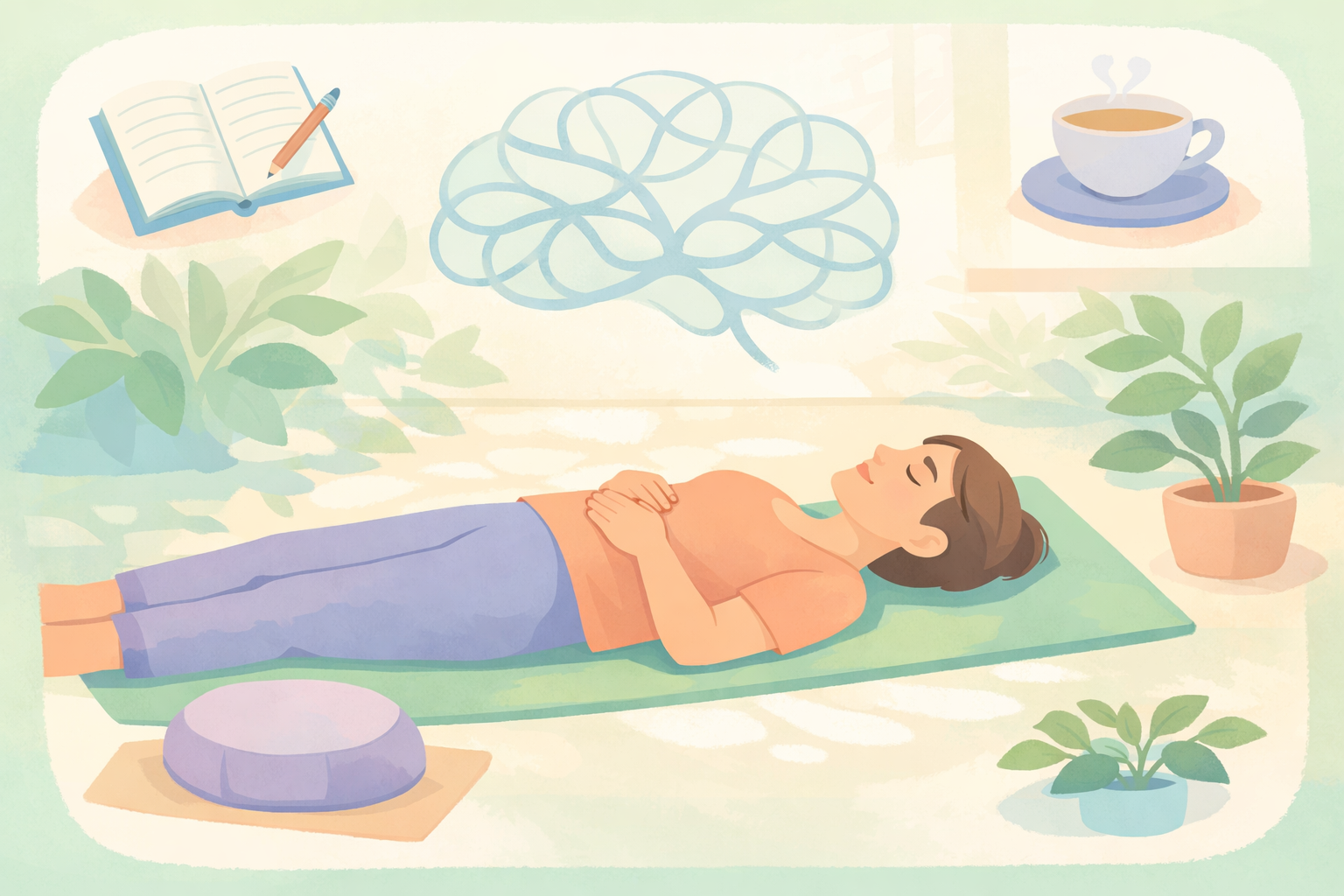 A flat vector style professional illustration in a soft pastel palette soft blues mint greens peaches pale yellows lavenders If there are people they-Mar-24-2026-10-01-52-3110-PM