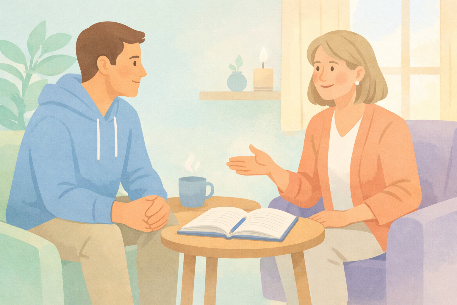 Calm Conversation with Retreat Facilitator-1