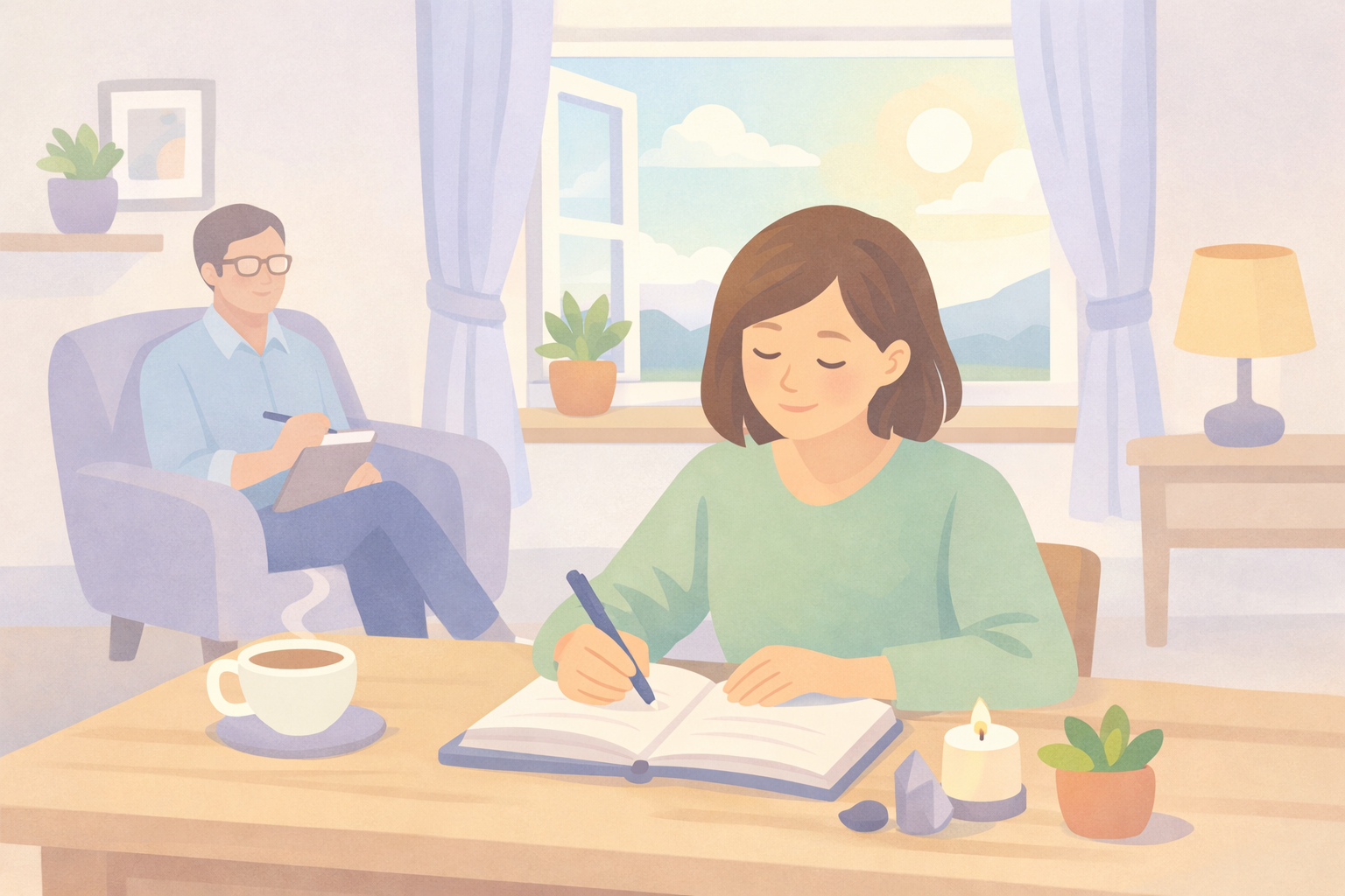 Psychedelic Journaling Session with Therapeutic Support