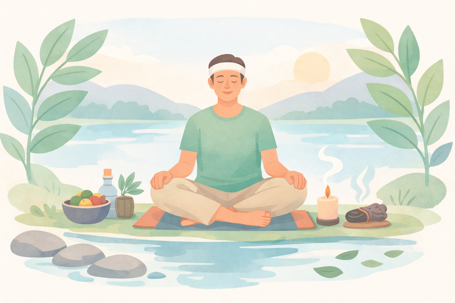 Quiet Preparation Amid Natural Elements-1