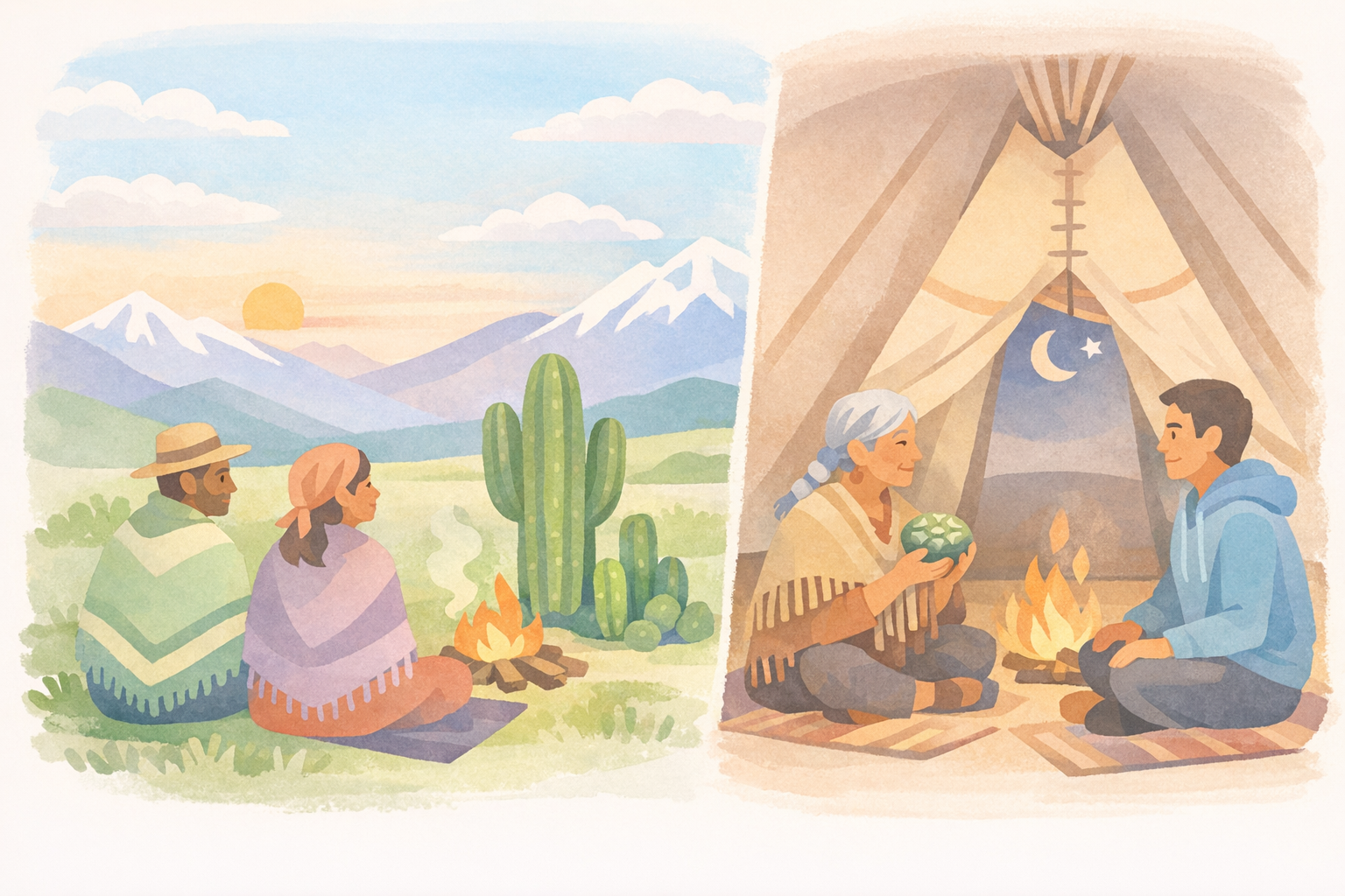 San Pedro Wisdom in Pastel Palette