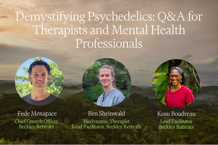 Demystifying Psychedelics: Q&A For Therapists