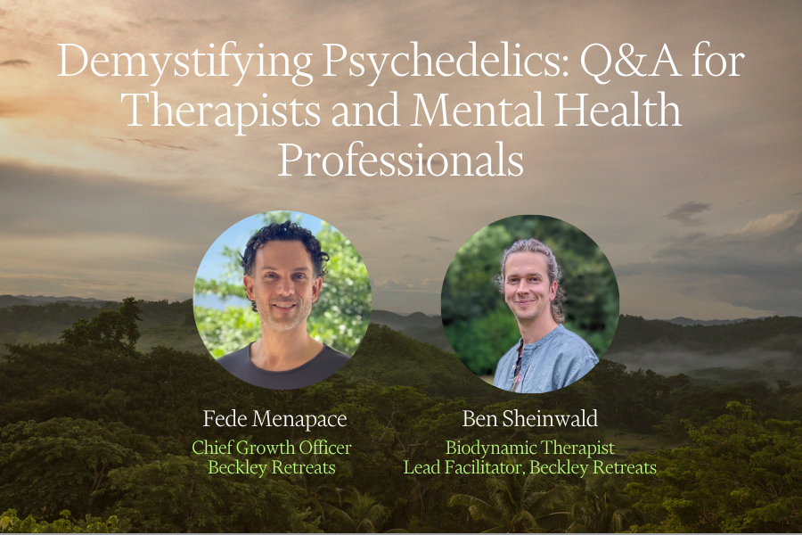 Demystifying Psychedelics: Q&A For Therapists
