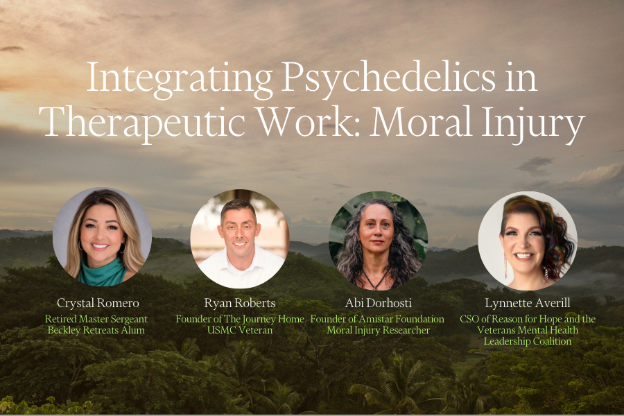 Integrating Psychedelics in Therapeutic Work: Moral Injury and Reconnecting with Self