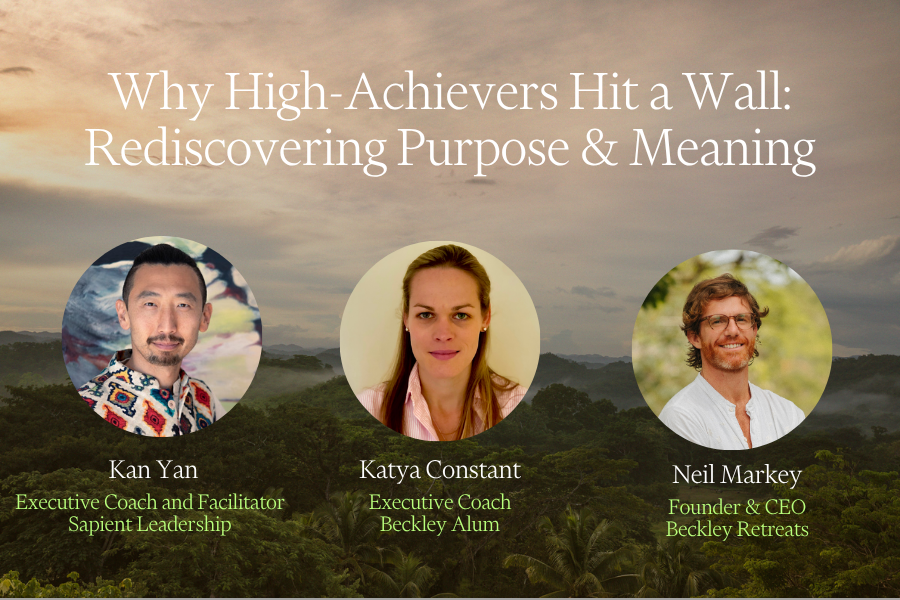 Why High-Achievers Hit a Wall: Rediscovering Purpose and Meaning