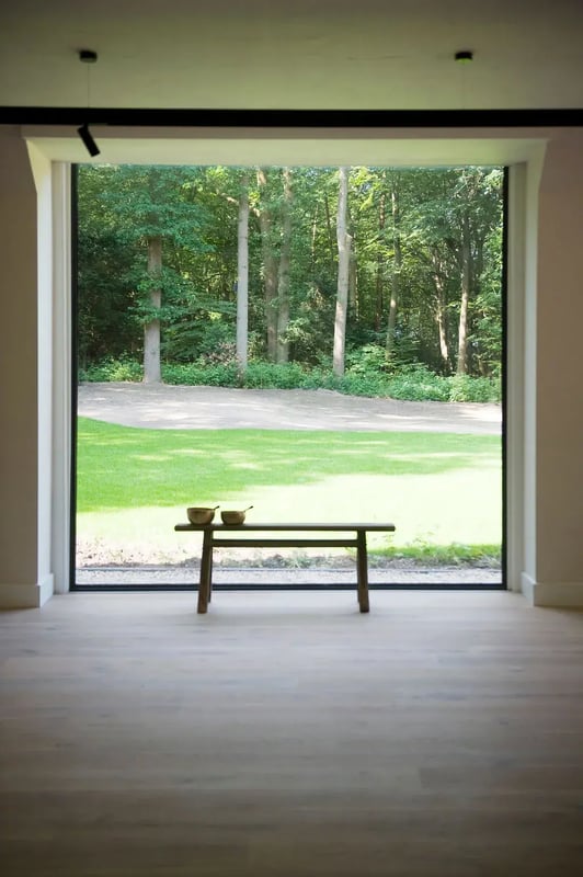 The session room, looking out
