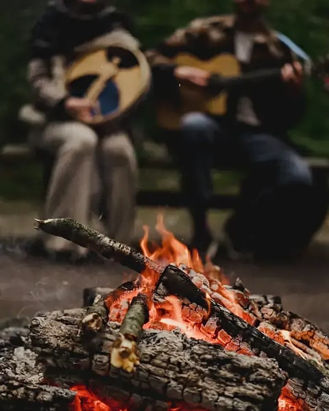 Fireside at De Hoorneboeg