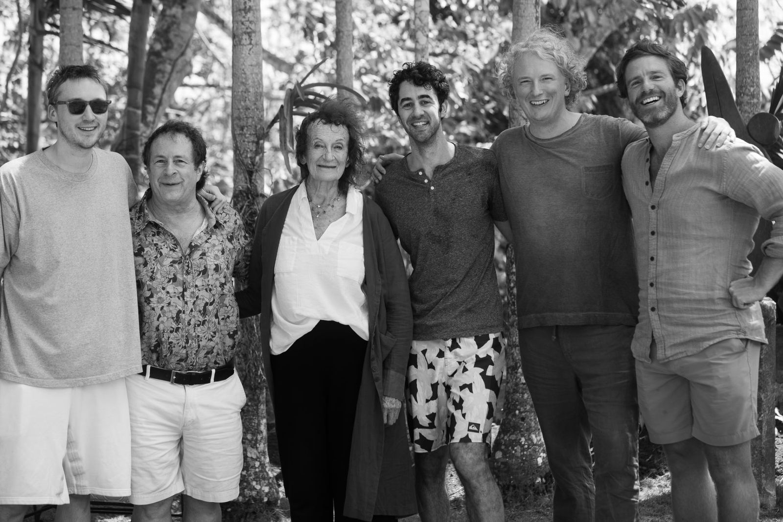 Cosmo Feilding Mellen, Rick Doblin, Amanda Feilding, Daniel Love, Rock Feilding-Mellen, and Neil Markey
