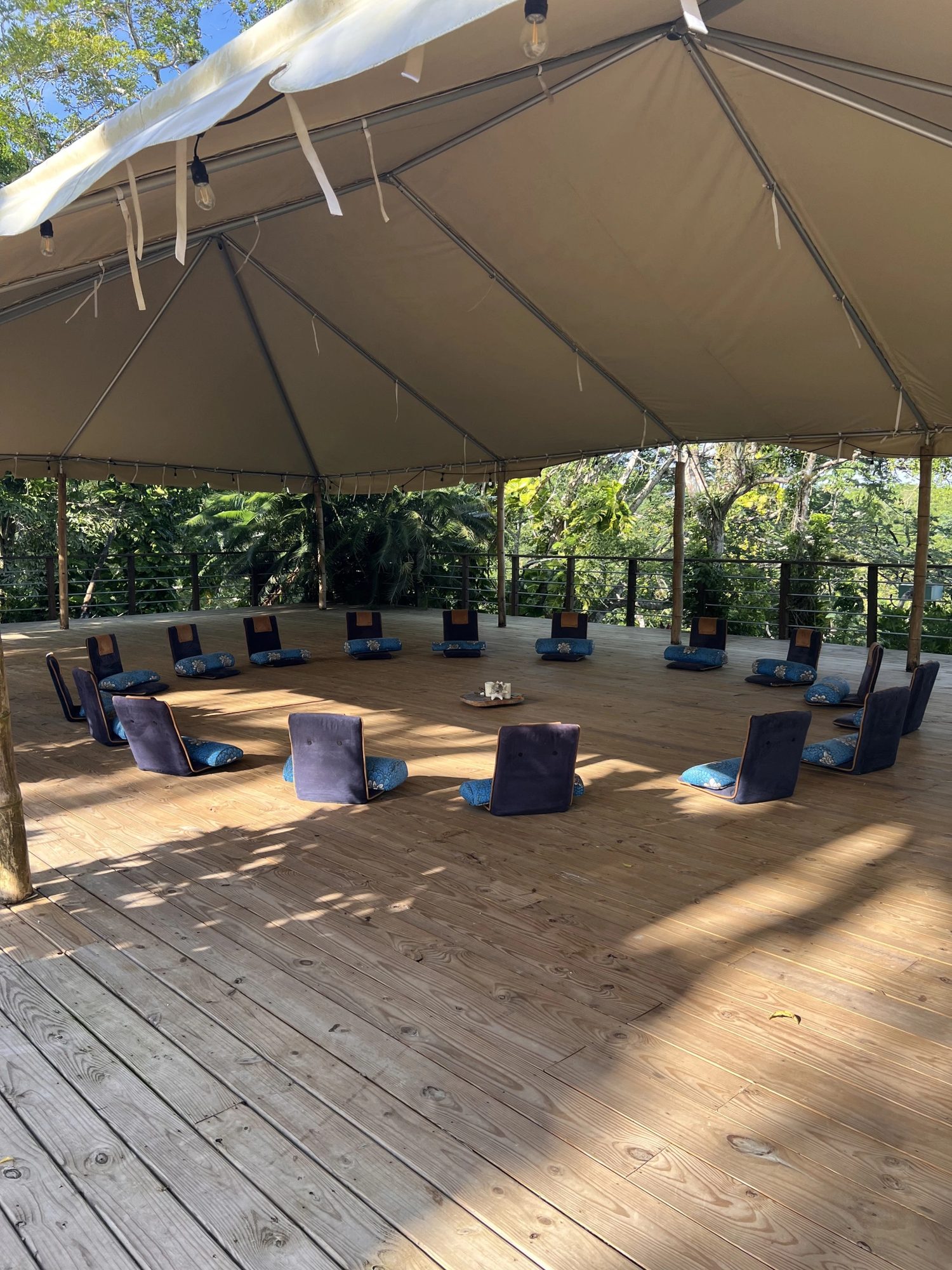 The session space at Good Hope, Jamaica